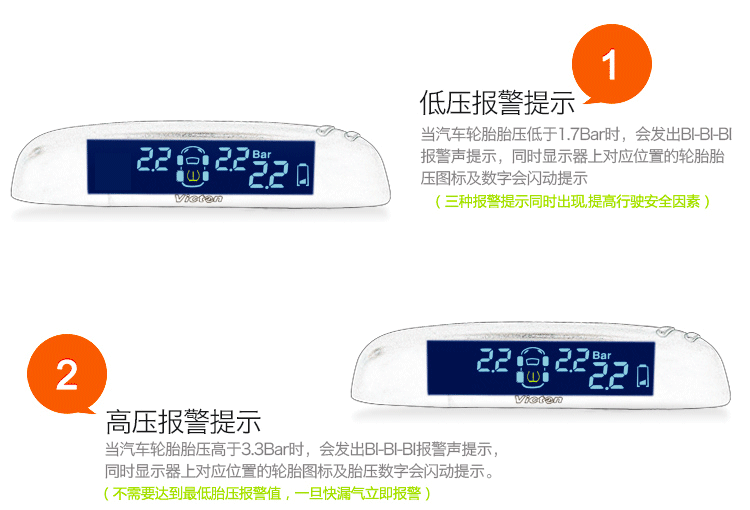 胎壓監(jiān)測---報(bào)警1,2